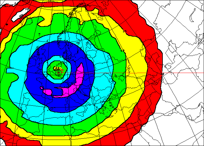 typical coverage map broadband dipole antenna