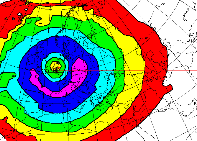 typical coverage map quadrant antenna