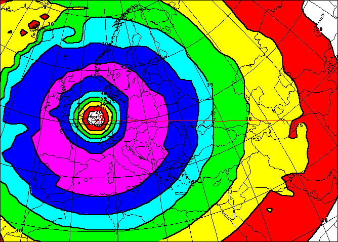 typical coverage map broadband monopole antenna